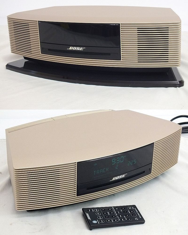 オーディオ機器 スピーカー 並行輸入品] Bose Wave music system III パールゴールド WMS GLD 