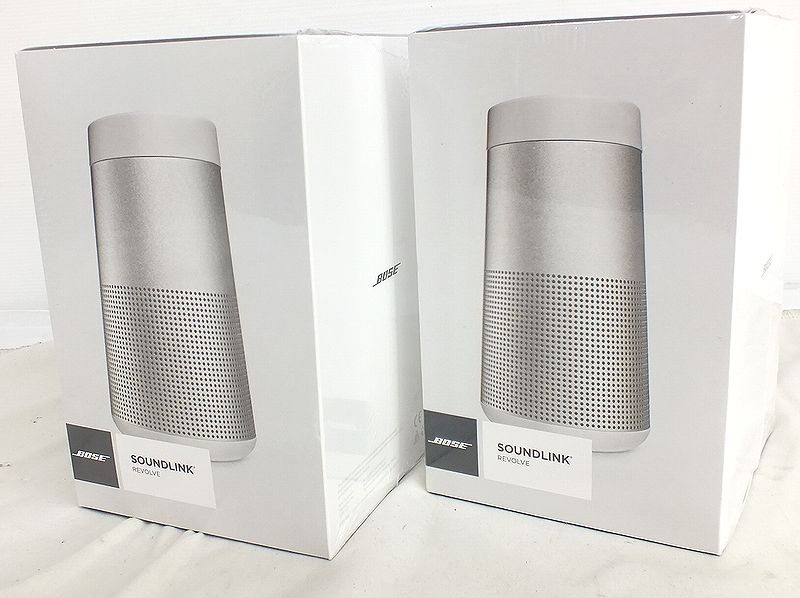 BOSE SOUNDLINK REVOLVE 2台セット Bluetooth Speaker 未開封品 買取 宅配買取専門店「ボーズ屋